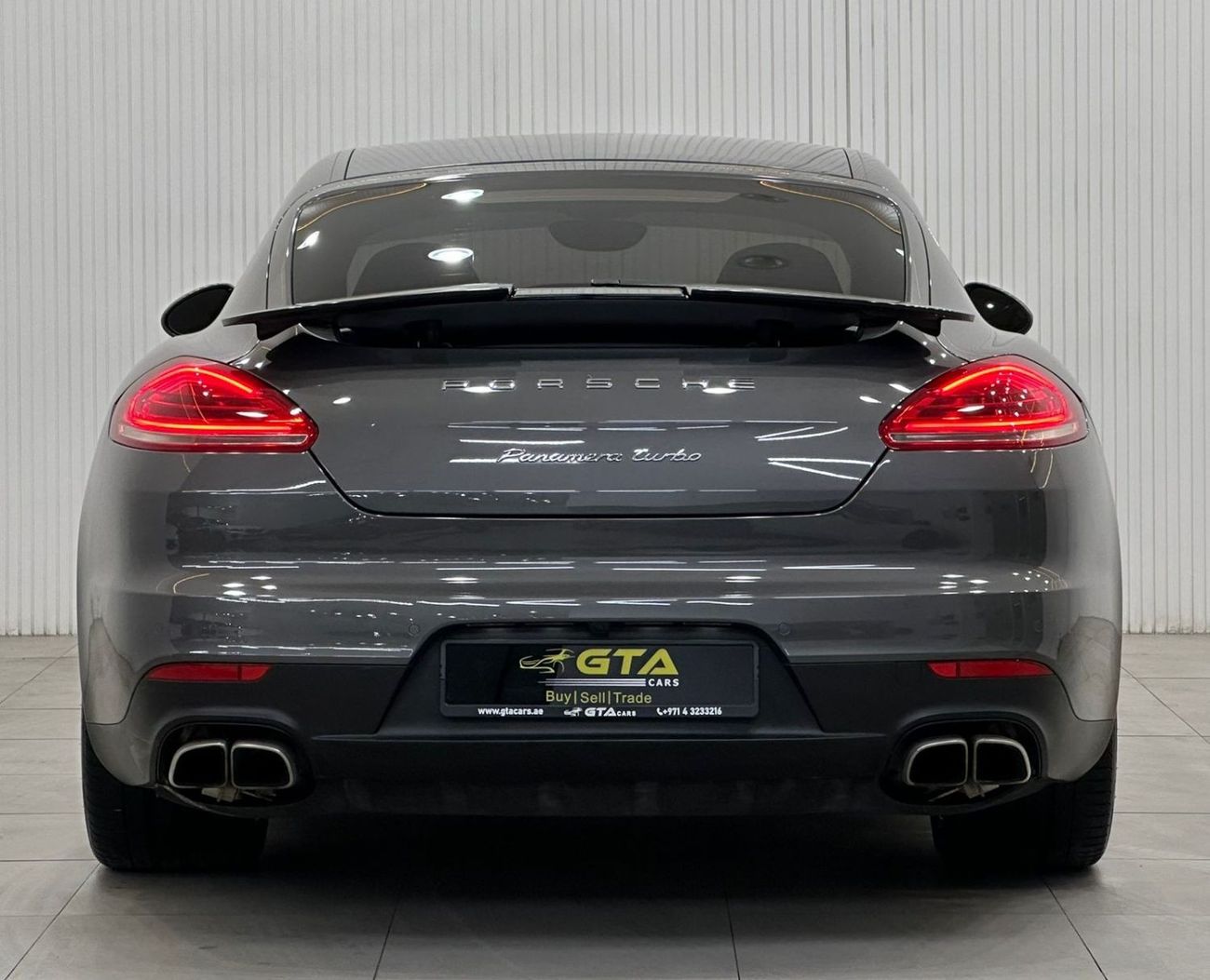 Porsche Panamera 2014 Porsche Panamera Turbo, Very Low Kms, Full Options, Excellent Condition, GCC