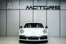 Porsche 911 Turbo 3.8L (580 HP) Coupe | GCC Specs | Full Option | Dealer Warranty Until 2027 | No Accident / No
