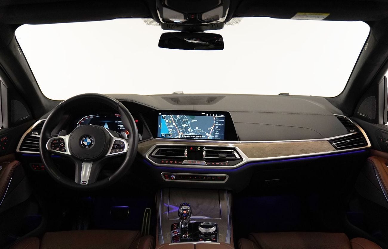 BMW X7 40i M Sport Pure 3.0L (335 HP), 2020 BMW X7, Warranty, 7 Seater, Fully Loaded, Low Kms, GCC