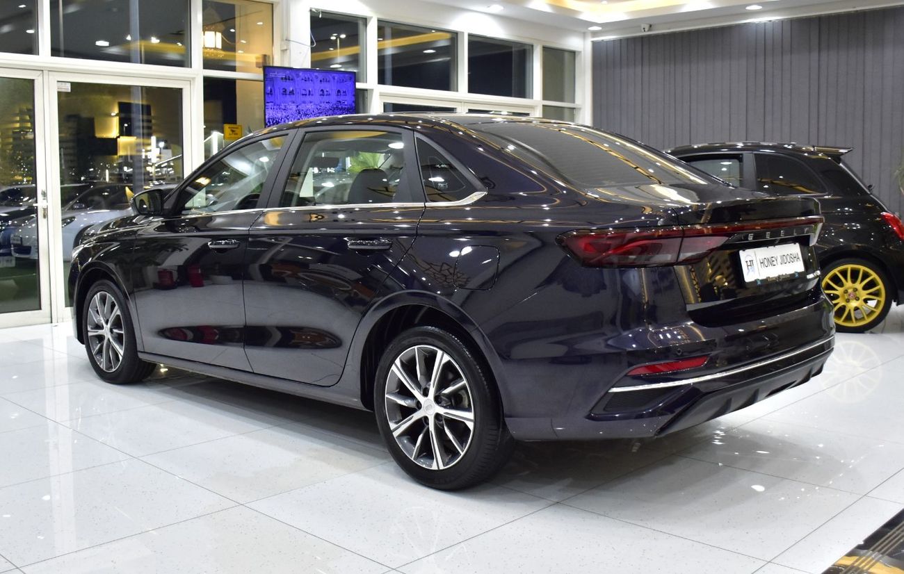 Geely Emgrand EXCELLENT DEAL for our Geely Emgrand ( 2024 Model ) in Blue Color GCC Specs