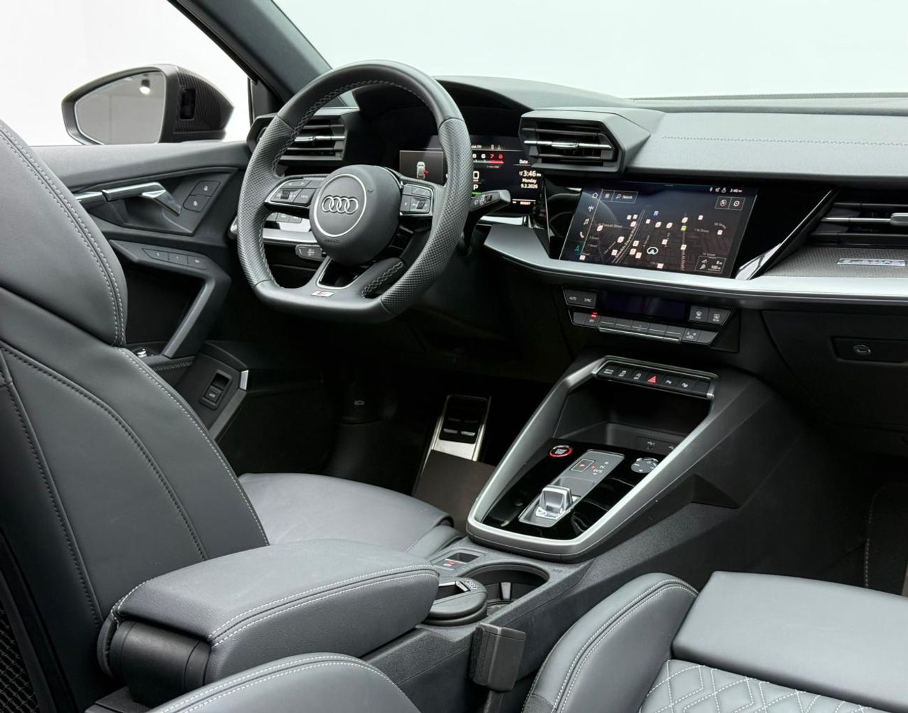 أودي S3 TFSI quattro 2.0L Hatchback 2024 Audi S3 ,Audi Warranty+Service Contract+Full Service History ,GCC