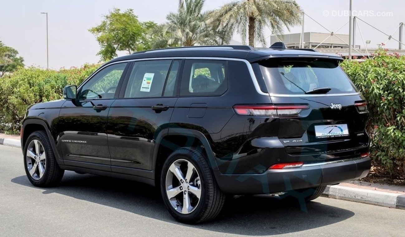 Jeep Grand Cherokee Limited L Plus Luxury V6 3.6L 4X4 , 2024 GCC , 0Km , With 3 Yrs or 60K Km Warranty @Official Dealer