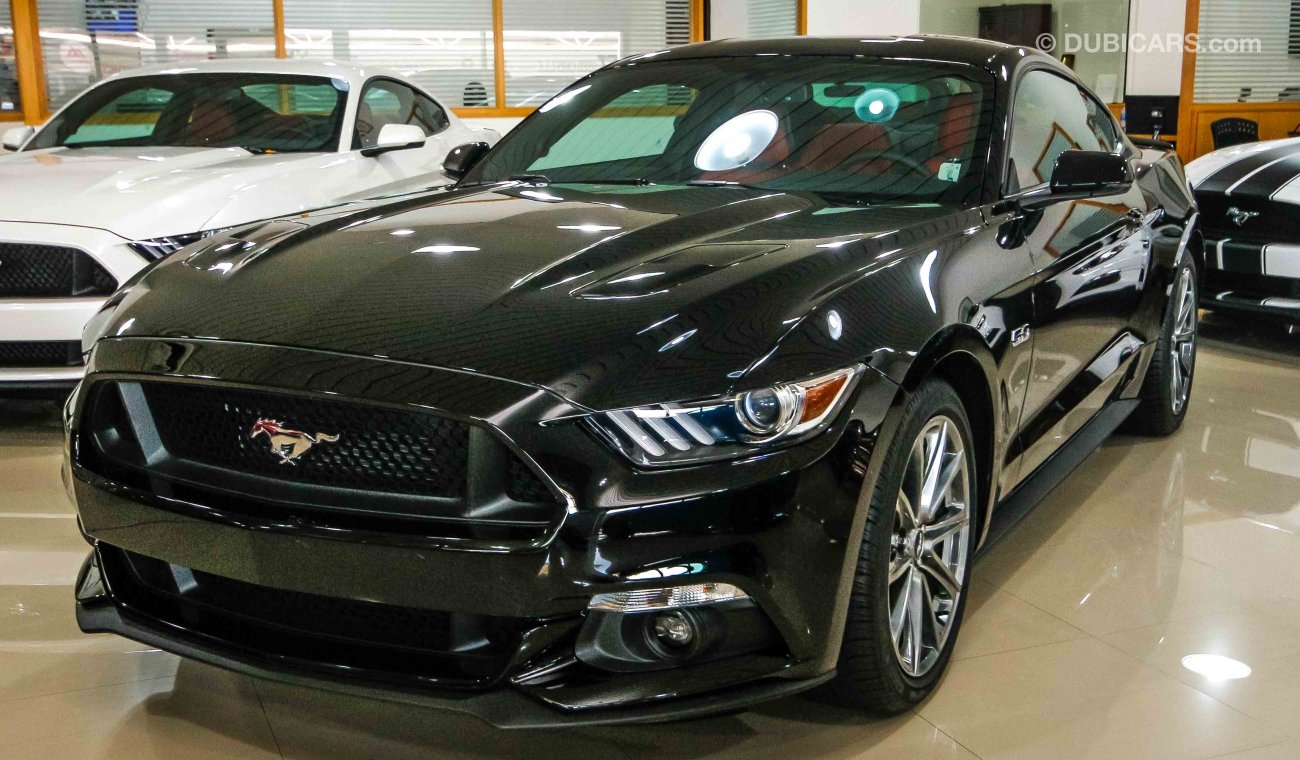 Ford Mustang GT Premium Plus 3 yrs or 100k km Gulf Warranty- 60000 km Free service at Al Tayer Motors