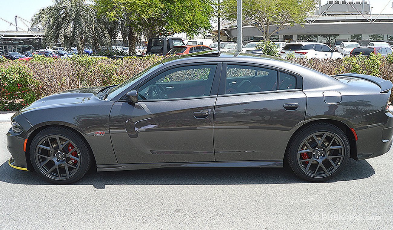 Dodge Charger 2019 Scatpack SRT, 6.4L V8 GCC, 0km with 3 Years or 100,000km Warranty