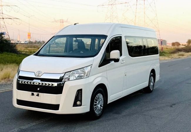 Toyota HiAce 2021 Model Diesel Engine Automatic Transmission Full Option GCC Specification Very Perfect Condition, миниатюра 19