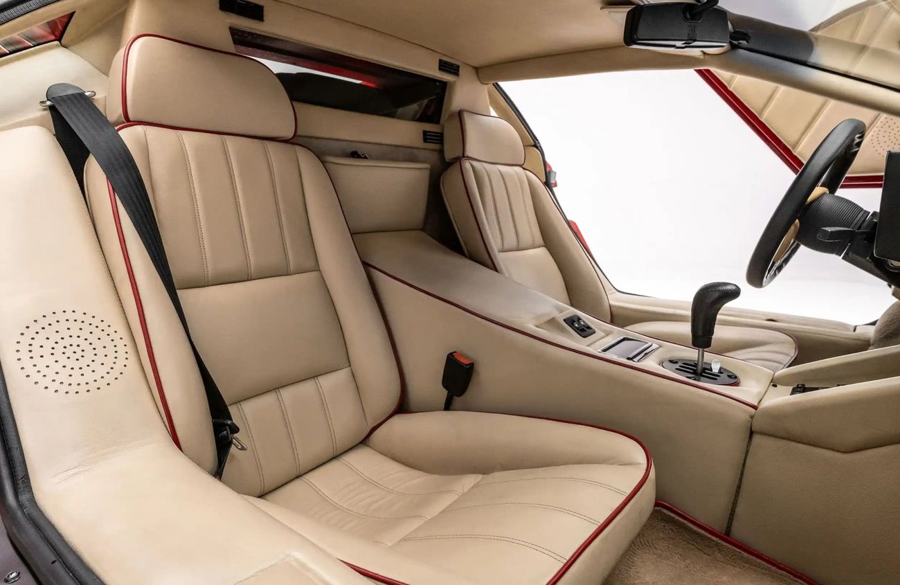 Lamborghini Countach 5.2L V-12 Naturally Aspirated Engine