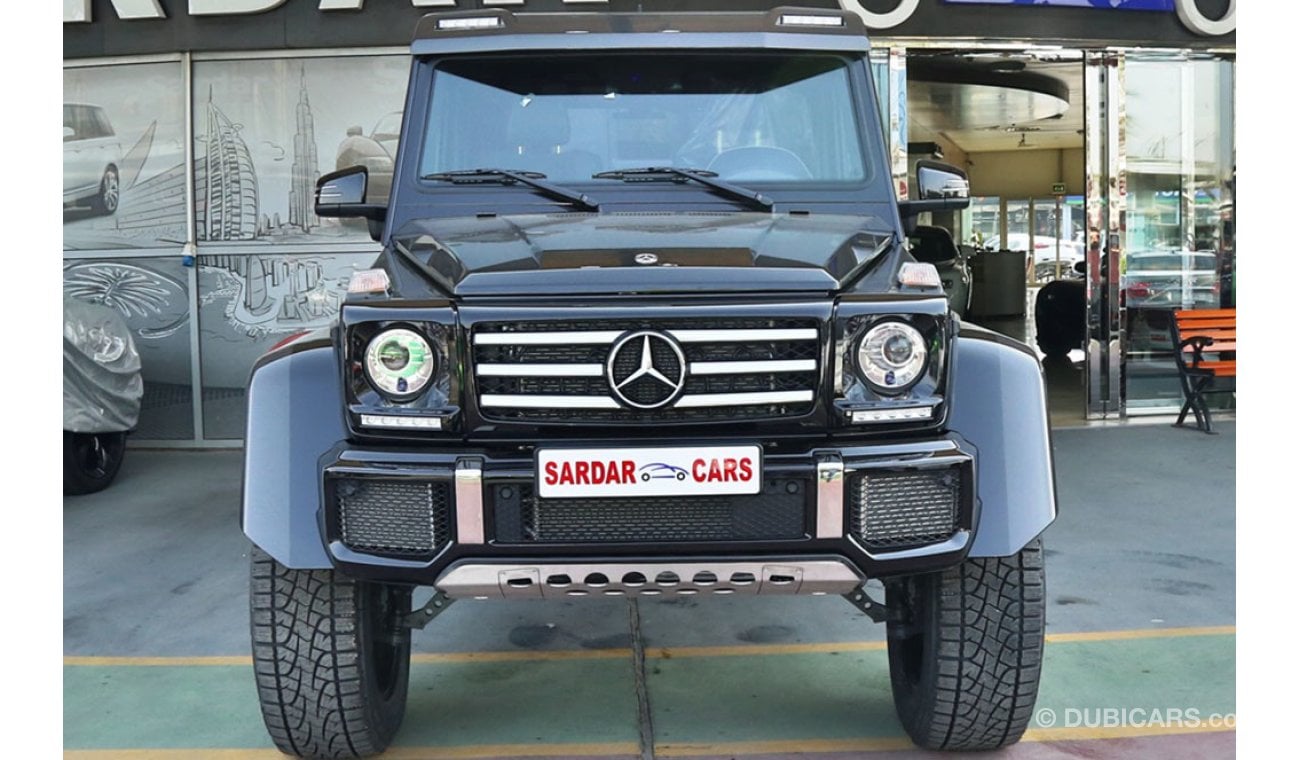 مرسيدس بنز G 500 4X4² German Specs