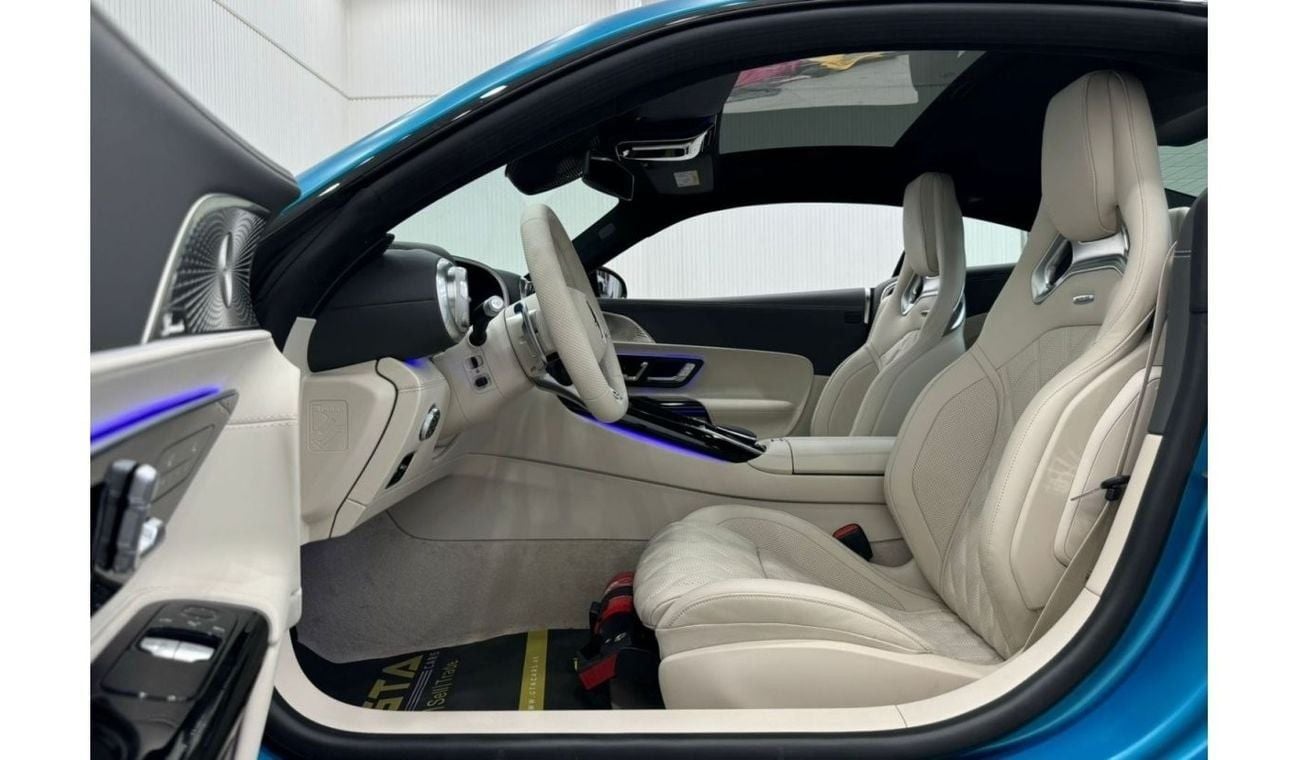 Mercedes-Benz AMG GT 2025 Mercedes-AMG GT63 Coupe, Brand New, Special Hyper Blue Magno Color, One Year Warranty