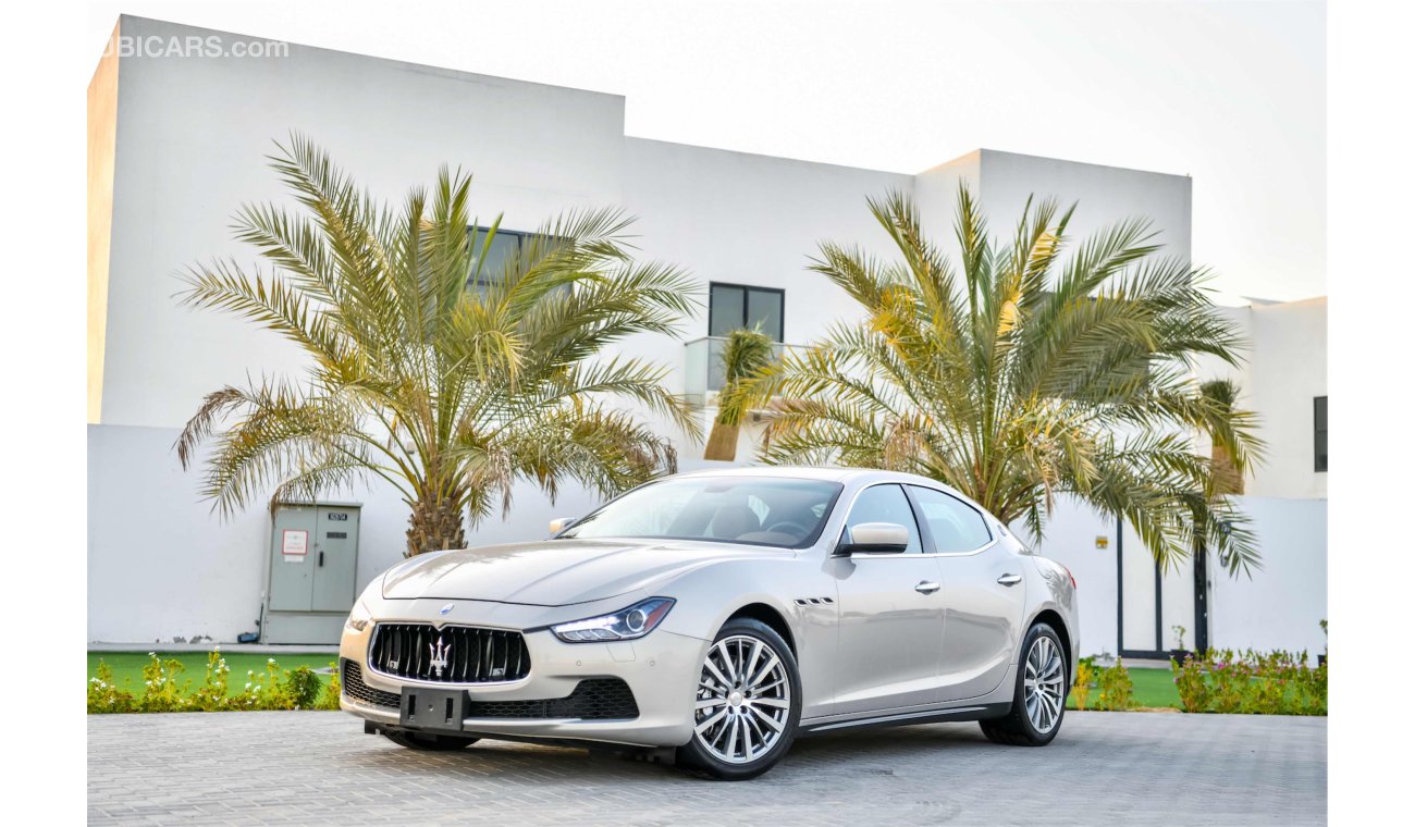 Maserati Ghibli S - GCC - AED 2,037 Per Month! - 0% DP