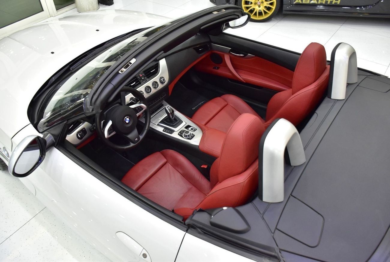 BMW Z4 EXCELLENT DEAL for our BMW Z4 sDrive35i ( 2014 Model ) in White Color GCC Specs