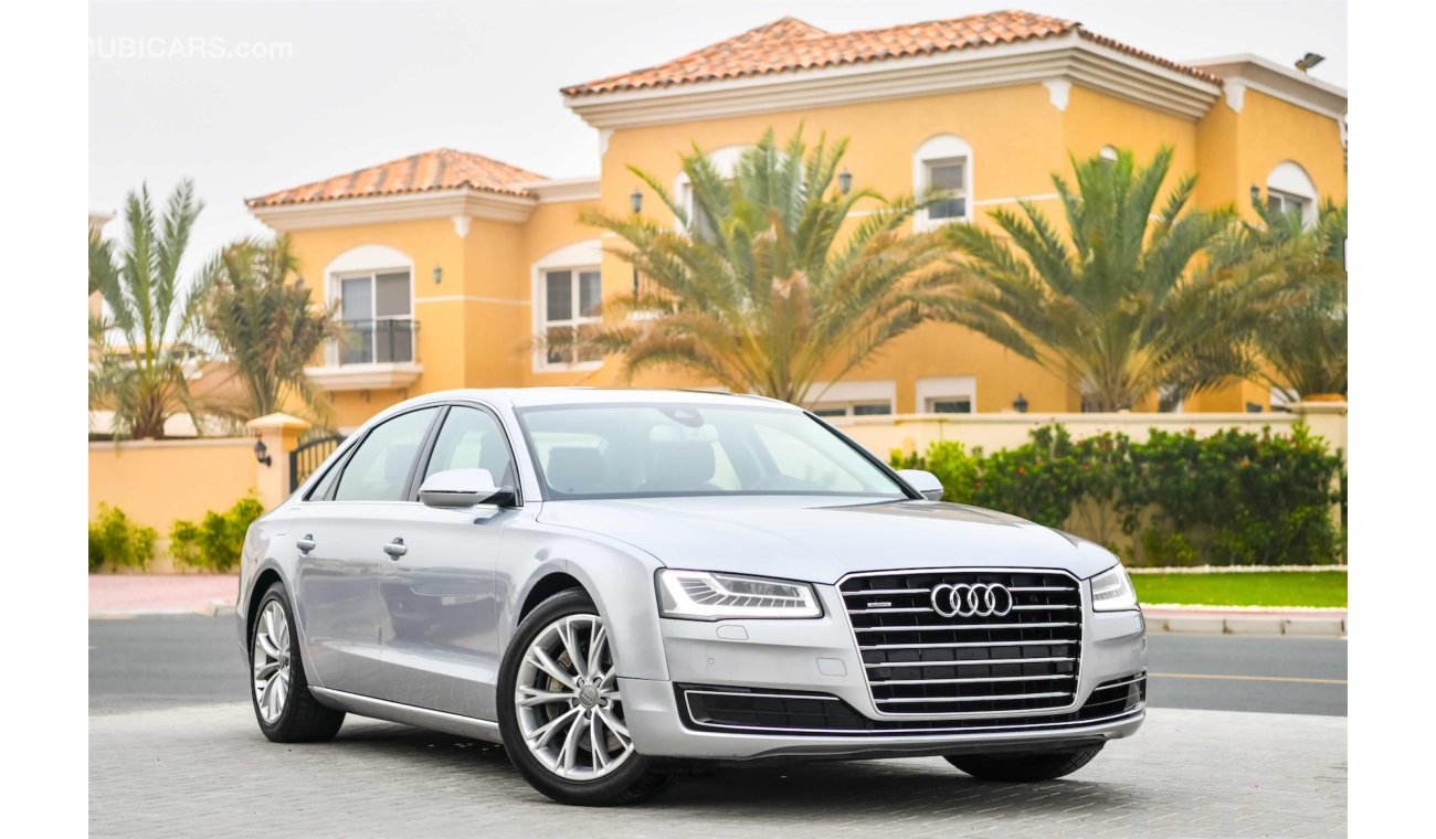 أودي A8 L Fully Loaded Super Clean Car - AED 2,233 per Month! - 0% DP