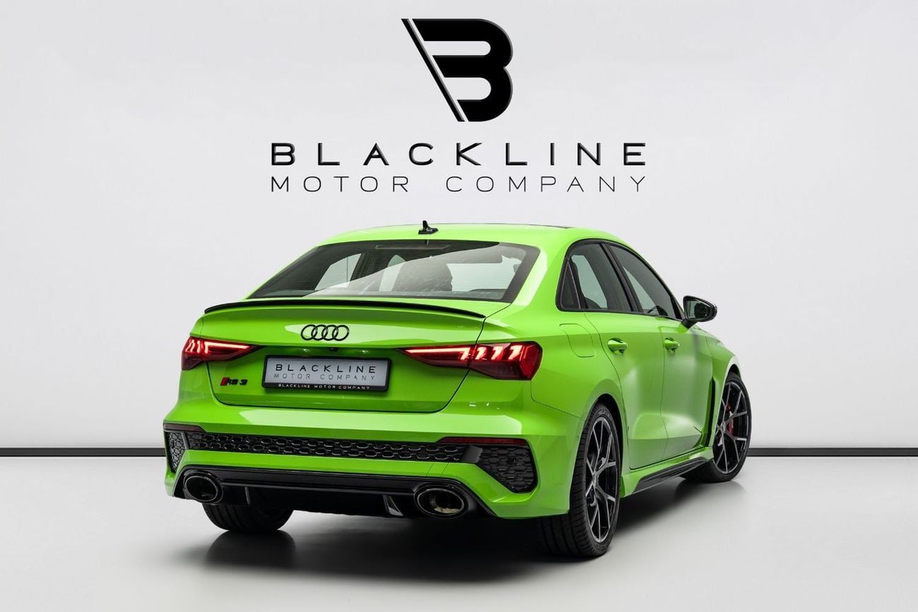 Audi RS3 STD BUY NOW, PAY 2027 | THE BLACKLINE STANDARD | Audi Warranty + Service Contract 2028, GCC, LOW KM'