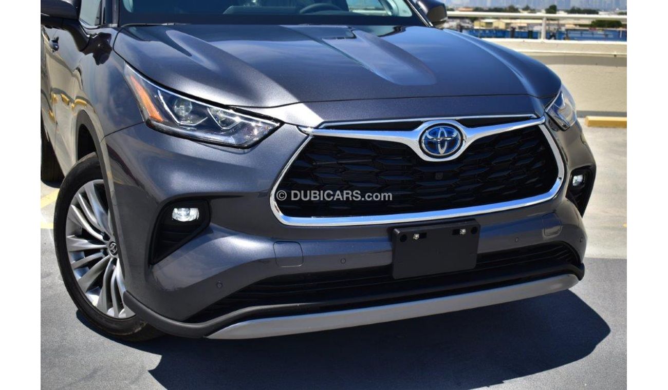 Toyota Highlander Platinum Hybrid 2.5L Awd 7-seater,360 Camera, Radar,Cold Area Package