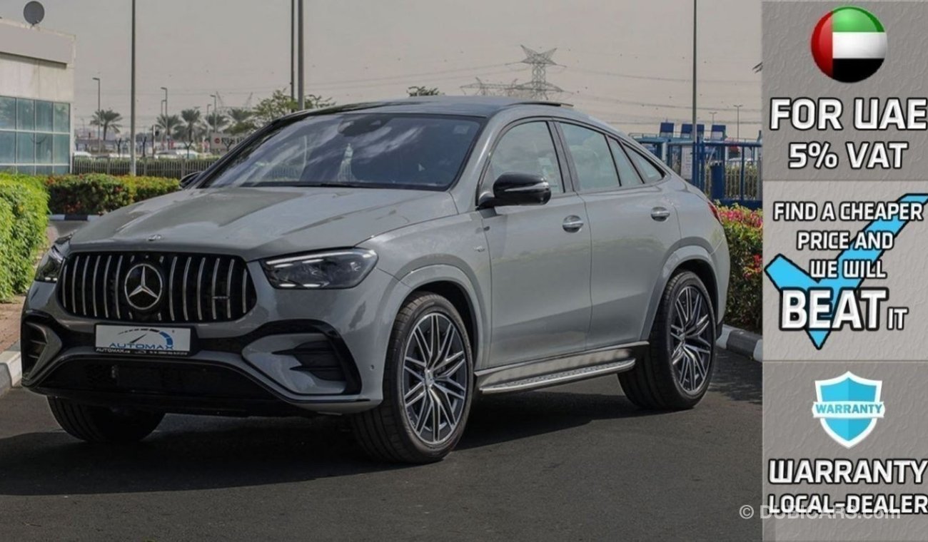 Mercedes-Benz GLE 53 AMG Coupe ''2024 Facelift'' , 2023 GCC , 0Km , With 2 Yrs Unlimited Mileage WNTY @Official Dealer