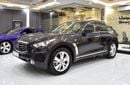 إنفينيتي QX70 EXCELLENCE EXCELLENT DEAL for our Infiniti QX70 ( 2016 Model ) in Brown Color GCC Specs