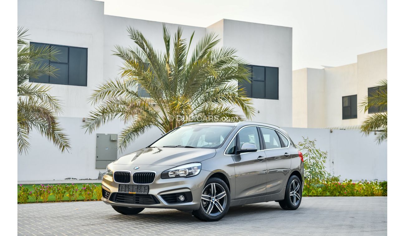 BMW 218i Active Tourer - Sat Nav, Panoramic Sunroof! Full BMW Service History - AED 1,253 Per Month - 0% DP