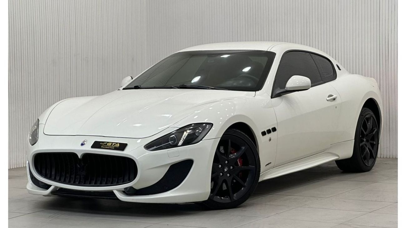 مازيراتي جران توريزمو 2015 Maserati GranTurismo Sport(Full Option), Service History, GCC