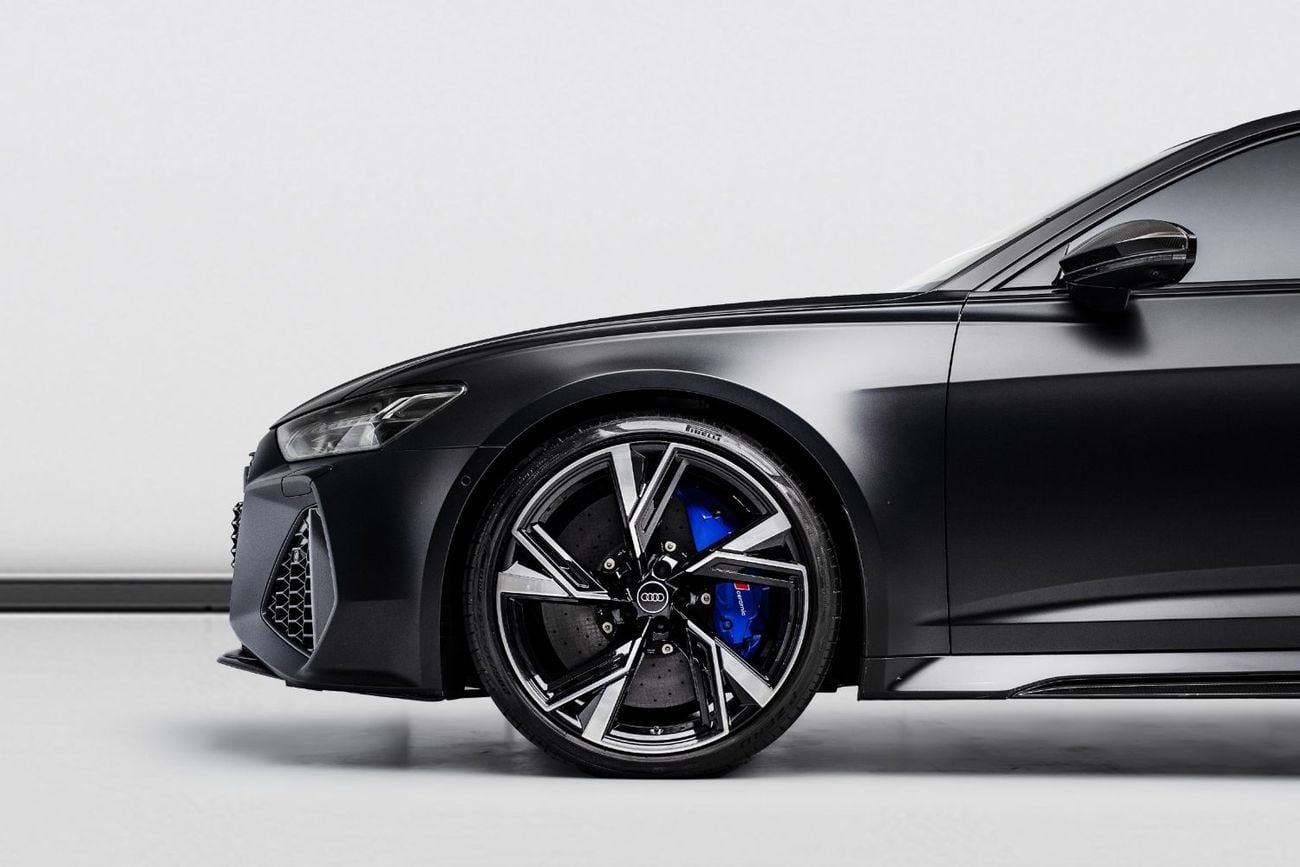 أودي RS6 BUY NOW, PAY 2027 | THE BLACKLINE STANDARD | June 2028 Audi Warranty, GCC