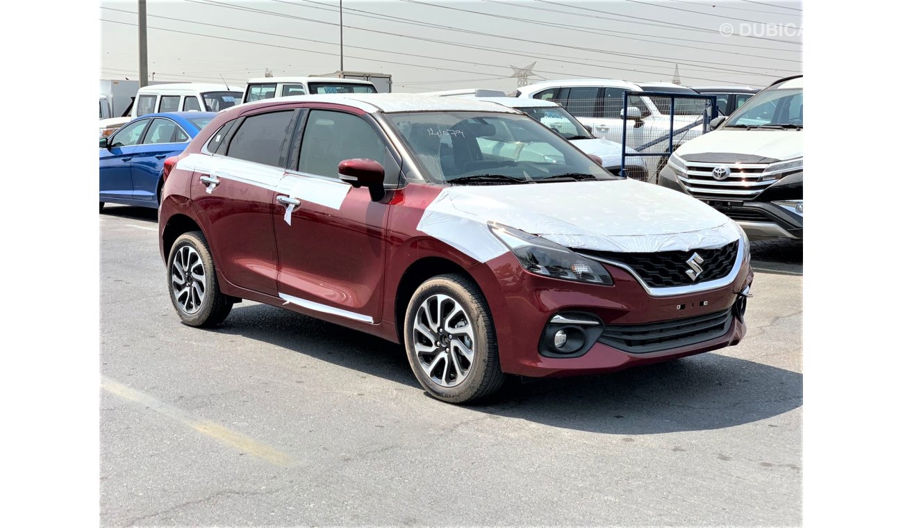 Suzuki Baleno 1.5L,V4,GLX,4CAMERA,DVD,HEADUP DISPLAY,LED LIGHTS,6 AIR/BAGS,A/T,2023 MY ( FOR EXPORT ONLY)