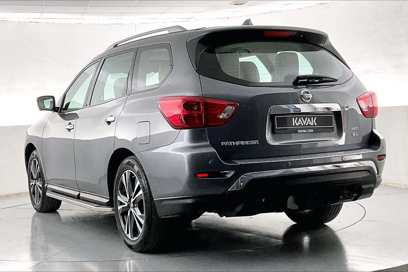 نيسان باثفايندر SL | سنة ضمان مجانية | نسبة التمويل 1.99% | خالية من أضرار الفيضانات