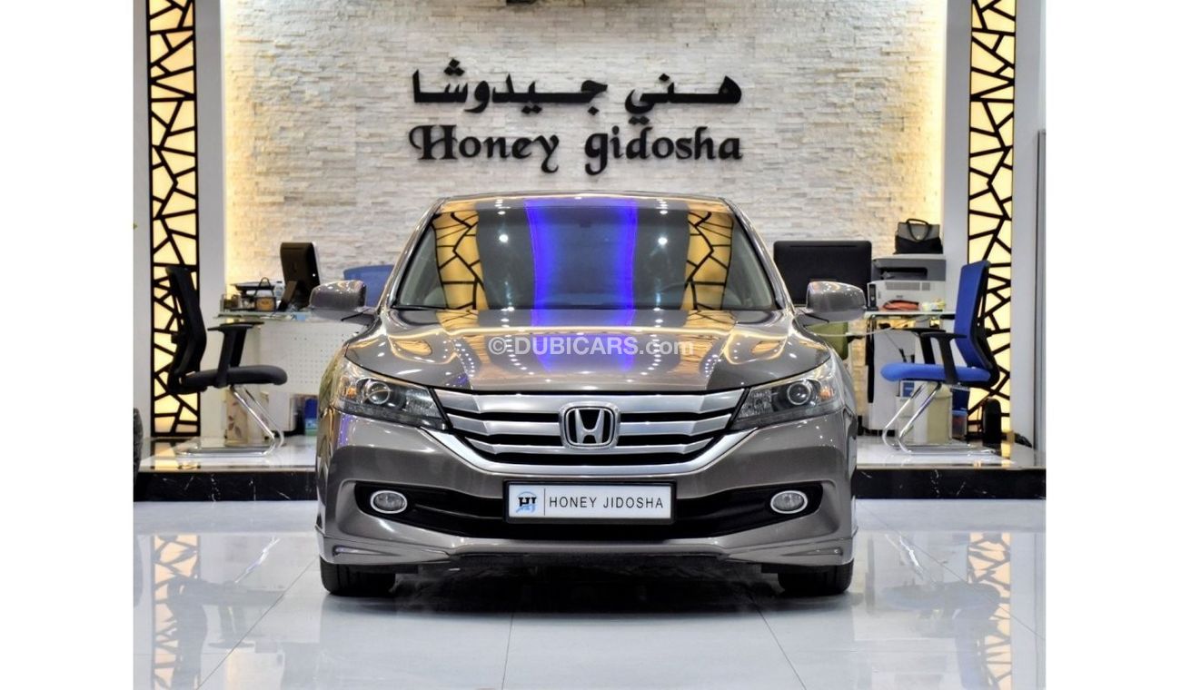 Honda Accord EXCELLENT DEAL for our Honda Accord ( 2016 Model ) in Brown Color GCC Specs