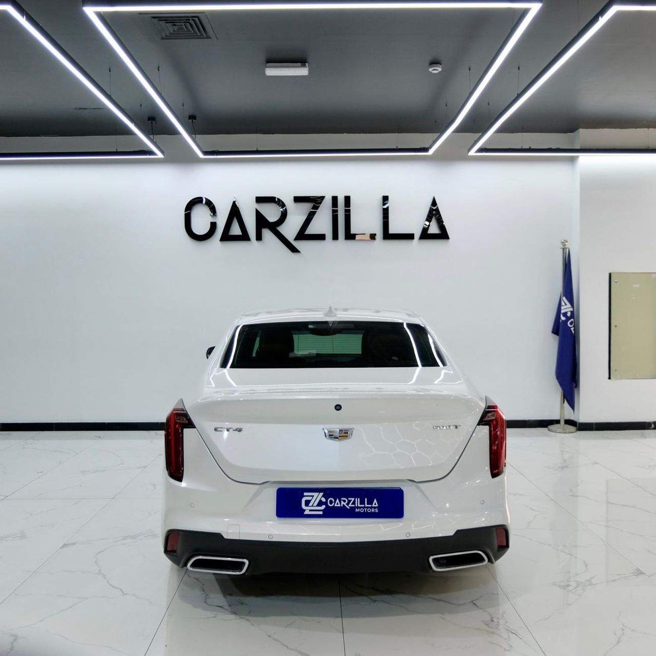 Cadillac CT4 2.0T Luxury Cadillac CT4 2020 Premium Luxury | GCC Specs | White | Excellent Condition | Full Agency