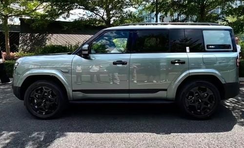 BYD Leopard Titanium 7 ultra green-white