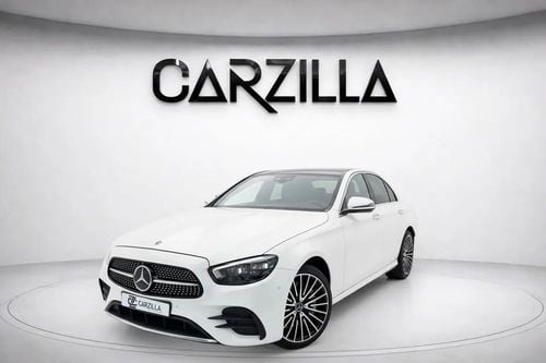 Mercedes Benz E350 AED 2,252 P.M l 0% Downpayment l E350 AMG l Excellent Condition
