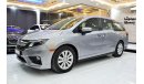 Honda Odyssey EX EXCELLENT DEAL for our Honda Odyssey ( 2018 Model! ) in Silver Color! GCC Specs