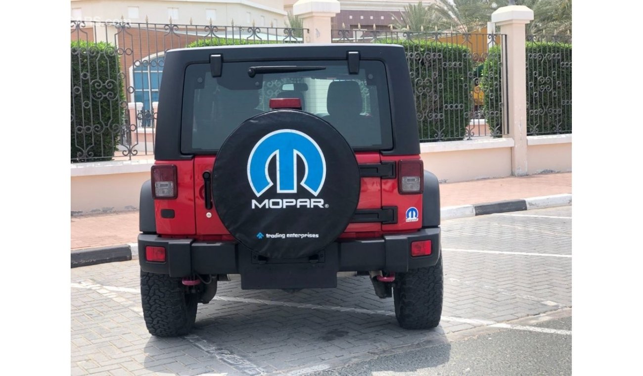 Jeep Wrangler Unlimited Sport GCC JEEP WRANGLER V6 3.6 FULL SERVICE HISTORY ONLY 1390/MONTHS