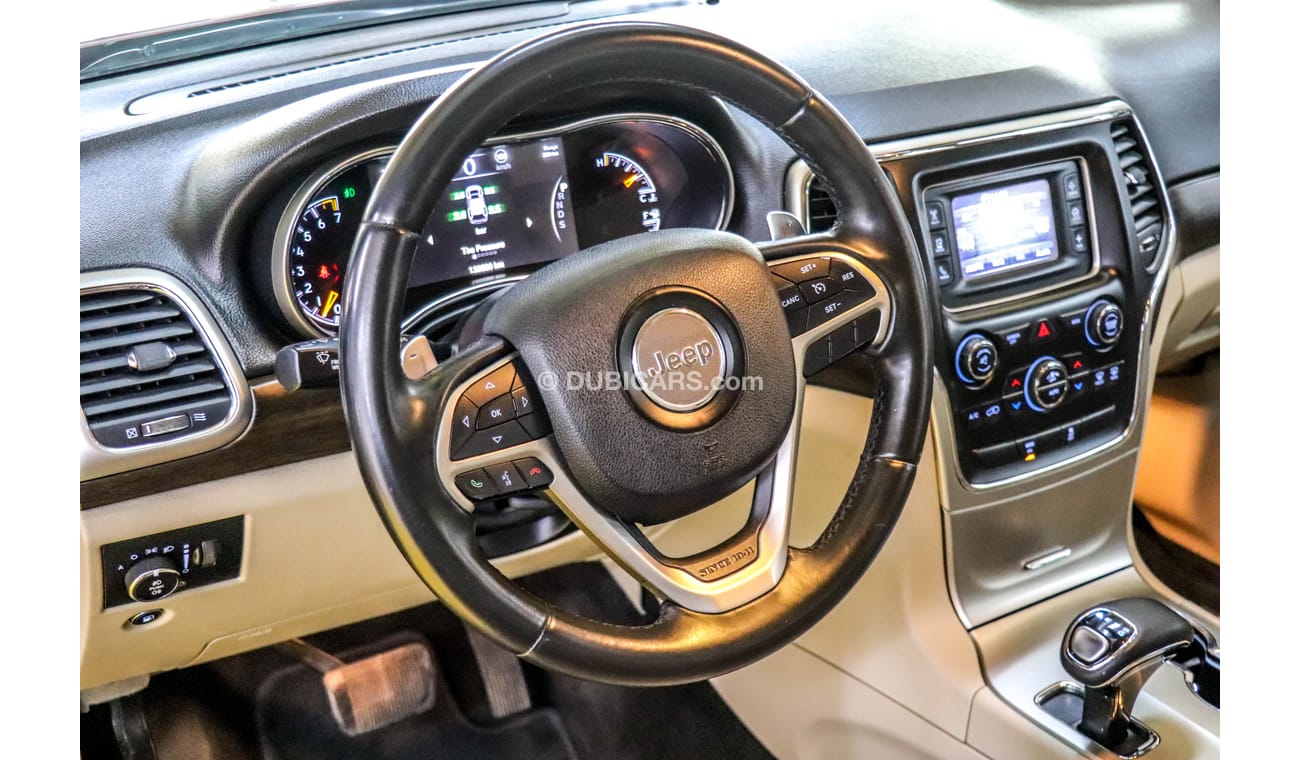 جيب جراند شيروكي Jeep Grand Cherokee Laredo 2014 GCC under Warranty with Zero Down-Payment.