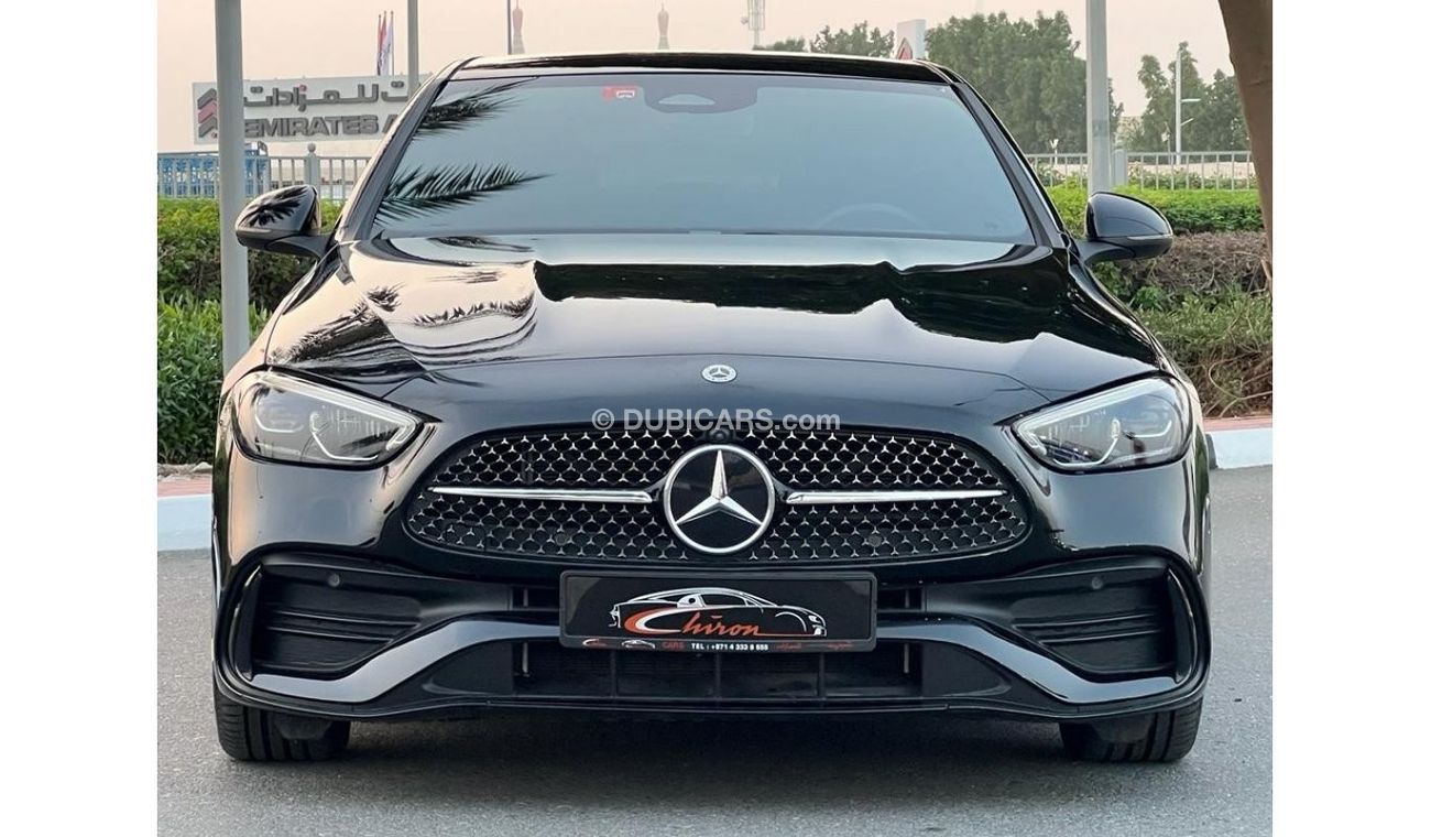 Mercedes-Benz C 200 MERCEDES BENZ C200 2023 GCC 1.5L AMG PACKAGE UNDER WARRANTY 5 YEARS SERVICE CONTRACT