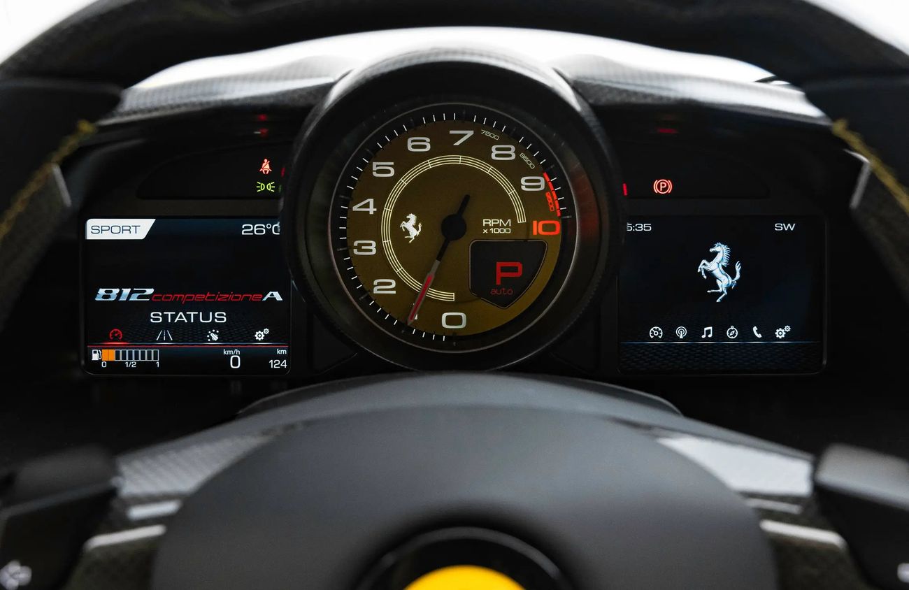 Ferrari 812 Competizione 6.5L V12 Naturally Aspirated Engine