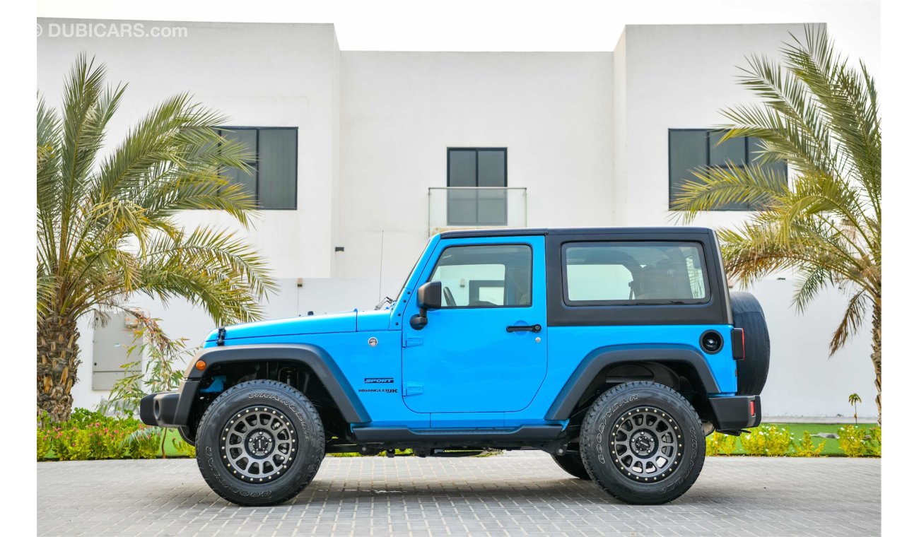 Jeep Wrangler Sport Agency Warranty 2023! Immaculate Condition - GCC - AED 1,841 PM - 0% DP