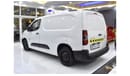 Peugeot Partner EXCELLENT DEAL for our Peugeot Partner Chiller Van ( 2020 Model ) in White Color GCC Specs