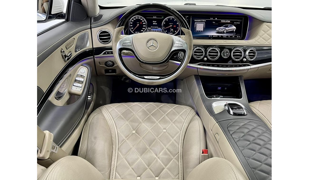 مرسيدس مايباخ مايباخ S500 2016 Mercedes Benz S500 Maybach, Warranty, GCC