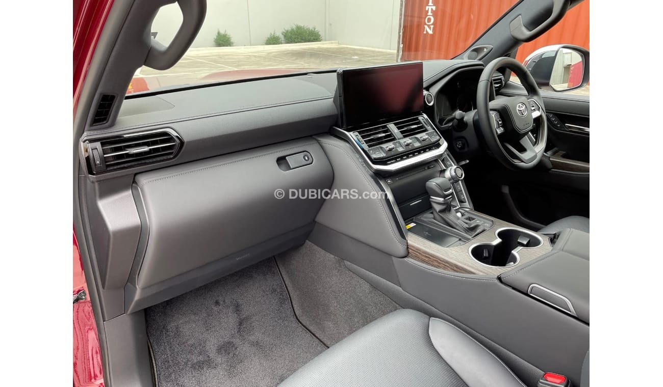 Toyota Land Cruiser 300 Series *2022* Maroon [Right Hand Drive] Sunroof V6 Diesel 4WD Automatic 7 Seats Leather & Electr