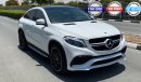 Mercedes-Benz GLE 63 AMG 2019, 4Matic V8-Biturbo, 0km w/ 3 Years or 100,000km Warranty