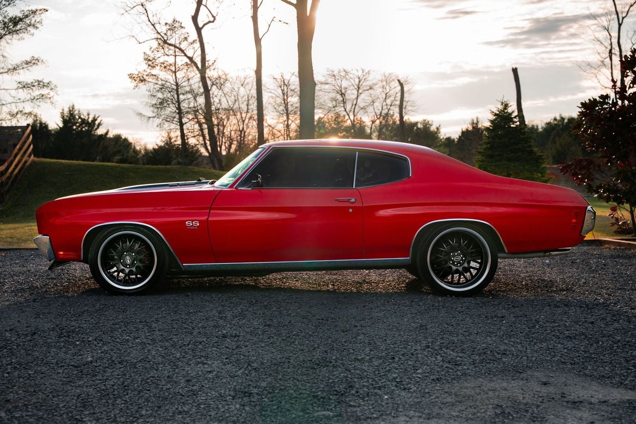 Chevrolet Chevelle Chevy Big Block V8, Ridetech Suspension Pro Touring Restomod