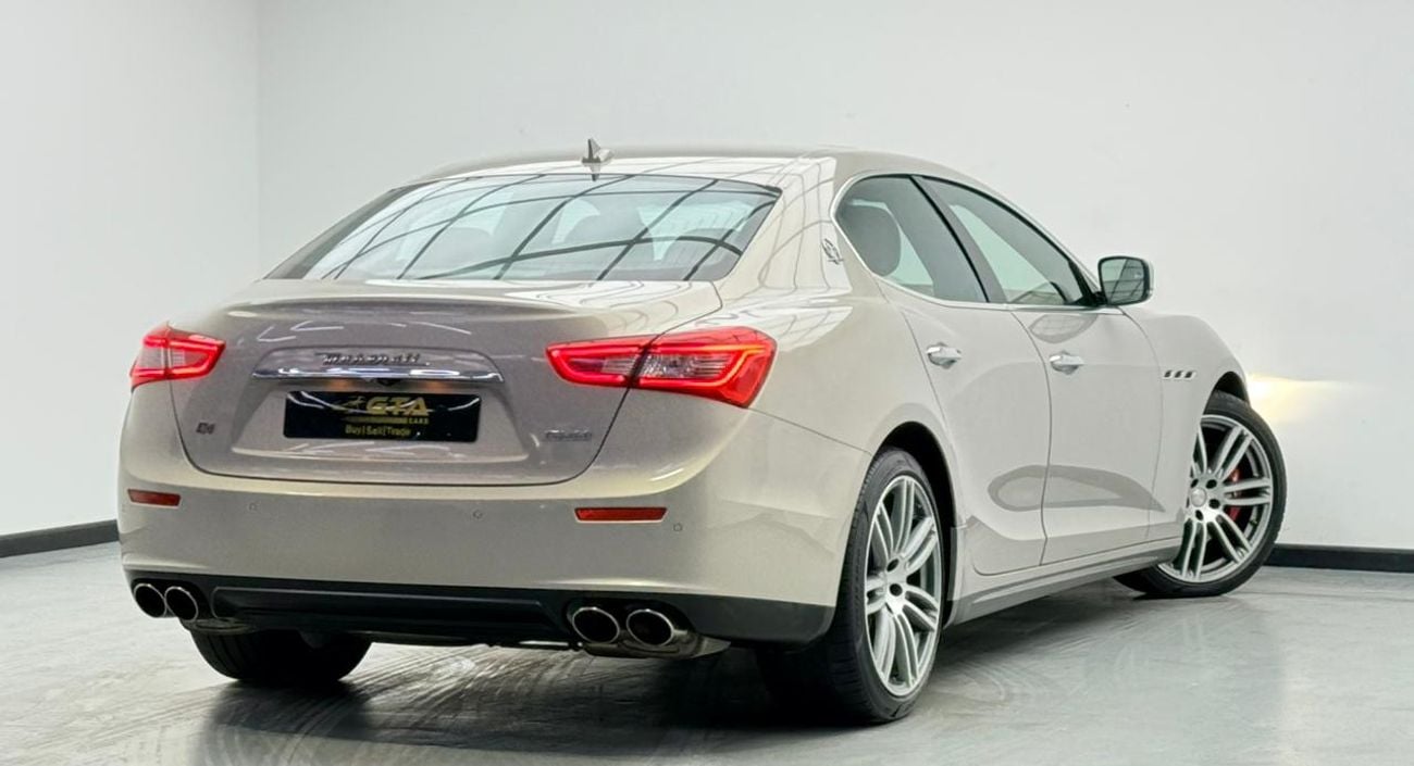 Maserati Ghibli 2016 Maserati Ghibli Q4, Full Maserati Service History, Fully Loaded, Excellent Condition, GCC