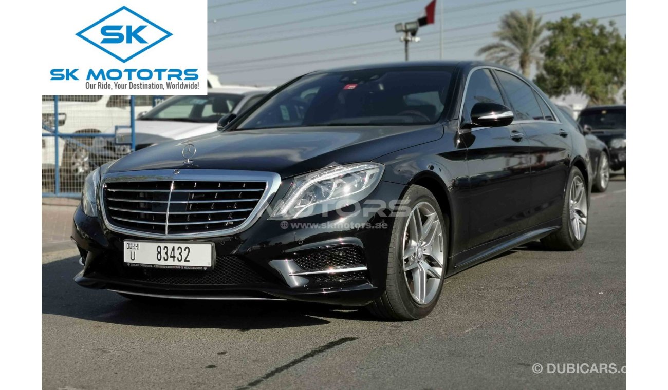 Mercedes-Benz S 400 3.0L Petrol, 19" Alloy Rims, Push Start, LED Head Lights, Cooled front seats, LOT-977