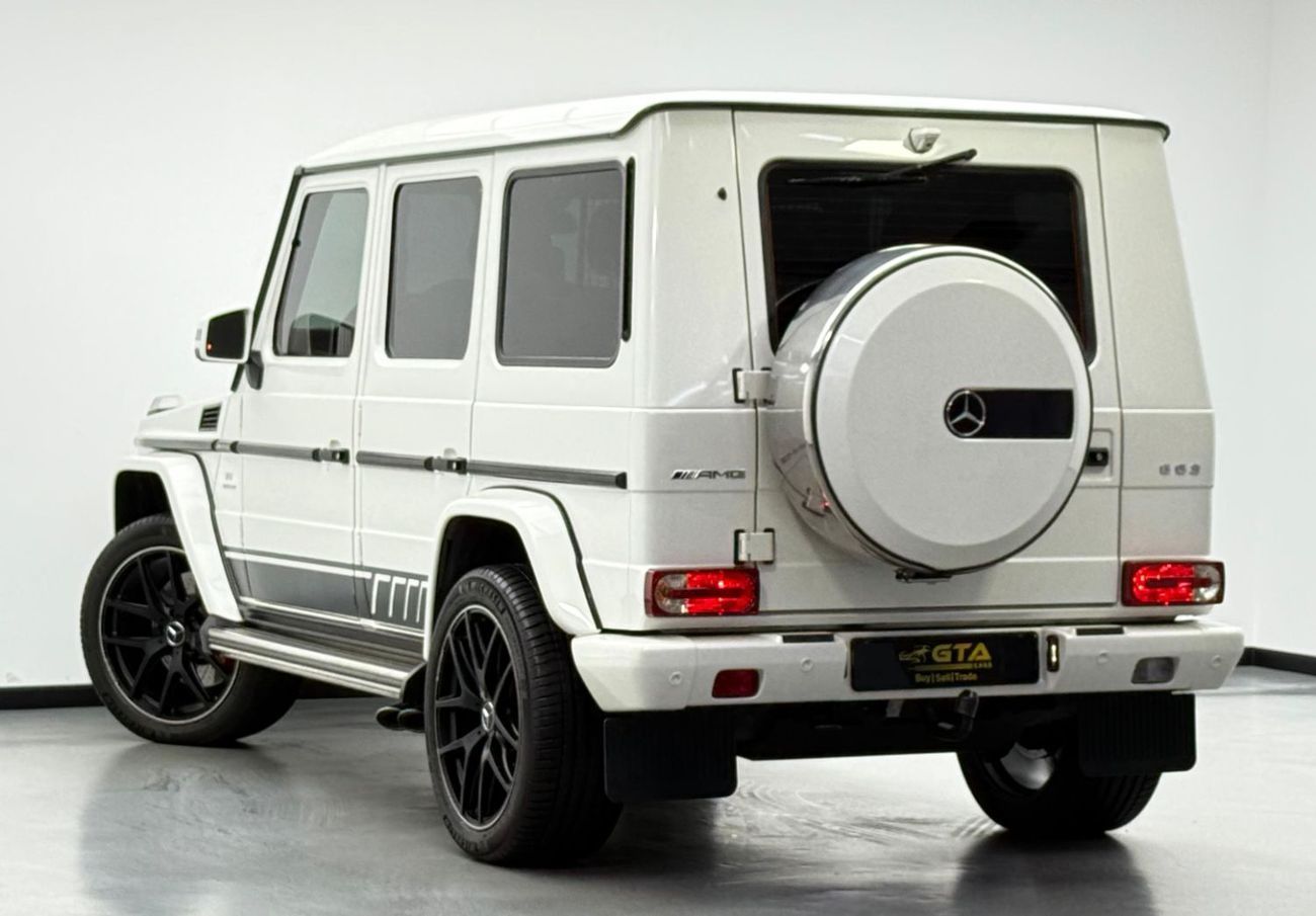 مرسيدس بنز G 63 AMG Std 5.5L 2016 Mercedes Benz G 63 AMG Edition 463, Full Mercedes Service History, Excellent Condition