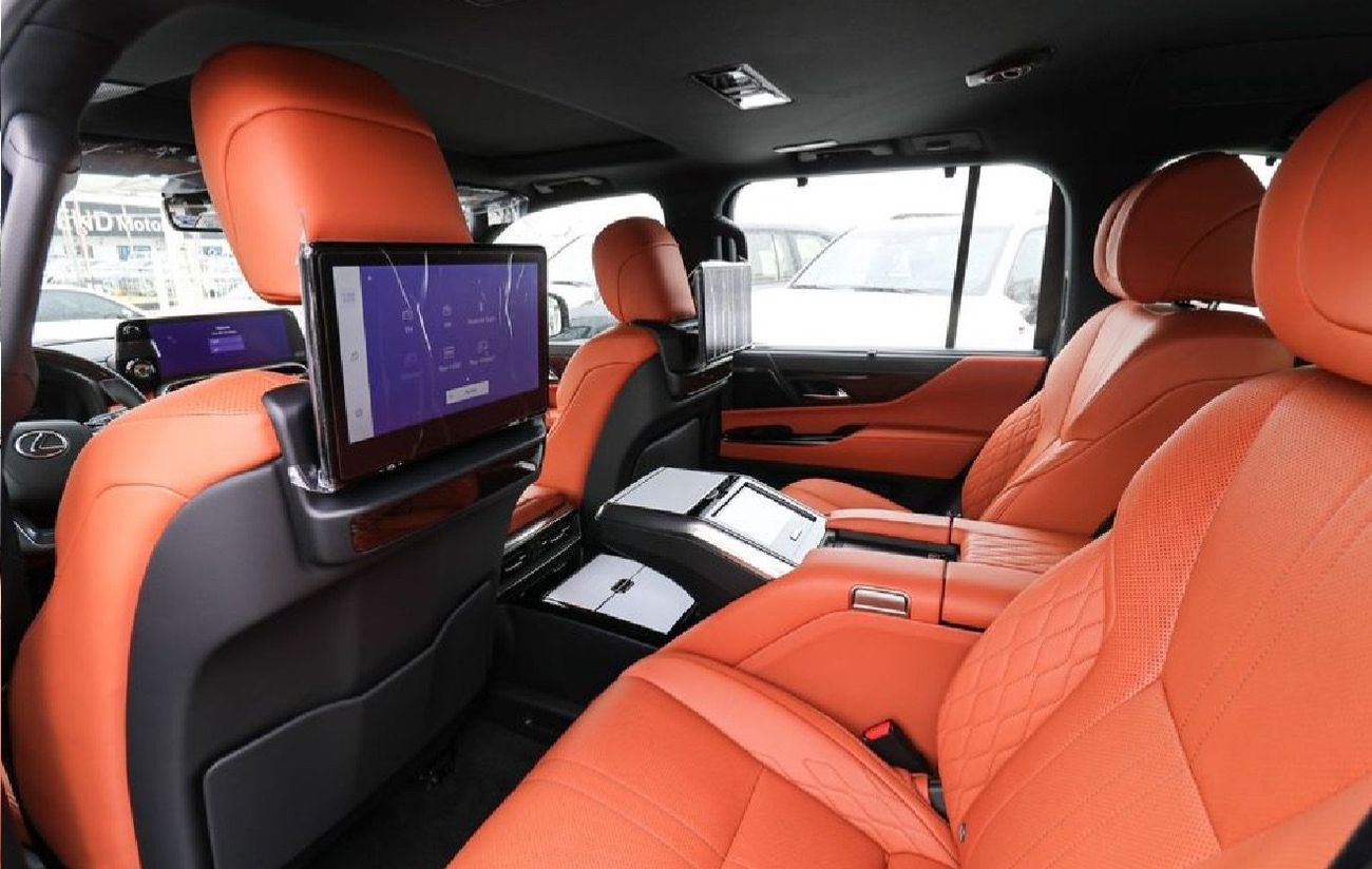 لكزس LX 600 VIP 3.5L 3 SEATS 2024 | BLACK - FLAIR | BEST EXPORT PRICE