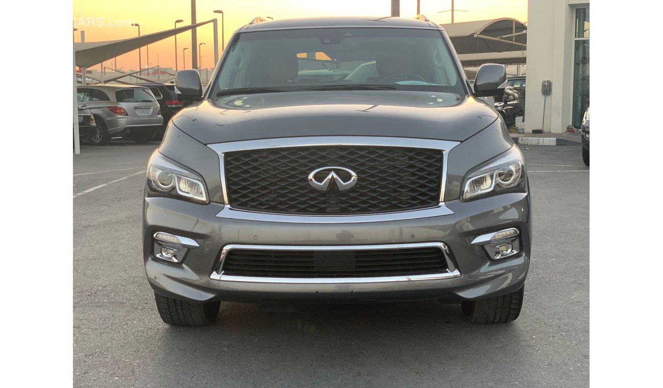 إنفينيتي QX80 Infiniti QX80 _2017_Excellent_Condithion _Full opshin