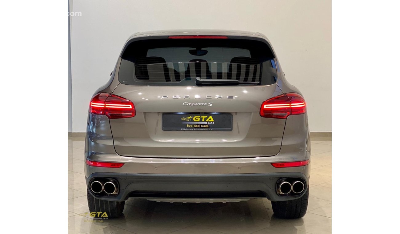 بورش كايان أس 2015 Porsche Cayenne S, Service History, Warranty, GCC, Immaculate Condition