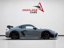 بورش كايمان 718 GT4 RS FULL AGENCY SERVICE & WARRANTY | WEISSACH | 0% DOWN | AED 10,400 P.M