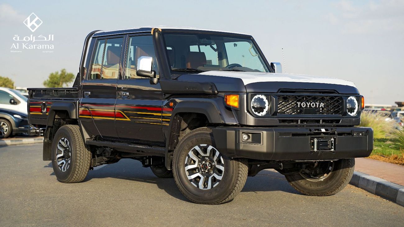 تويوتا لاند كروزر بيك آب 2.8 لتر LX | ناقل حركة أوتوماتيكي | كامل المواصفات | قفل تفاضلي | إصدار الذكرى الأربعين