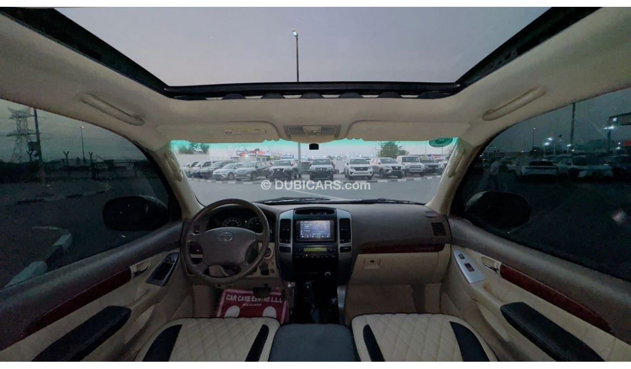 Toyota Prado 2007 | PETROL 3.7L | PREMIUM TWO TONE LEATHER SEATS | LCD DISPLAY PANEL | GOOD CONDITION