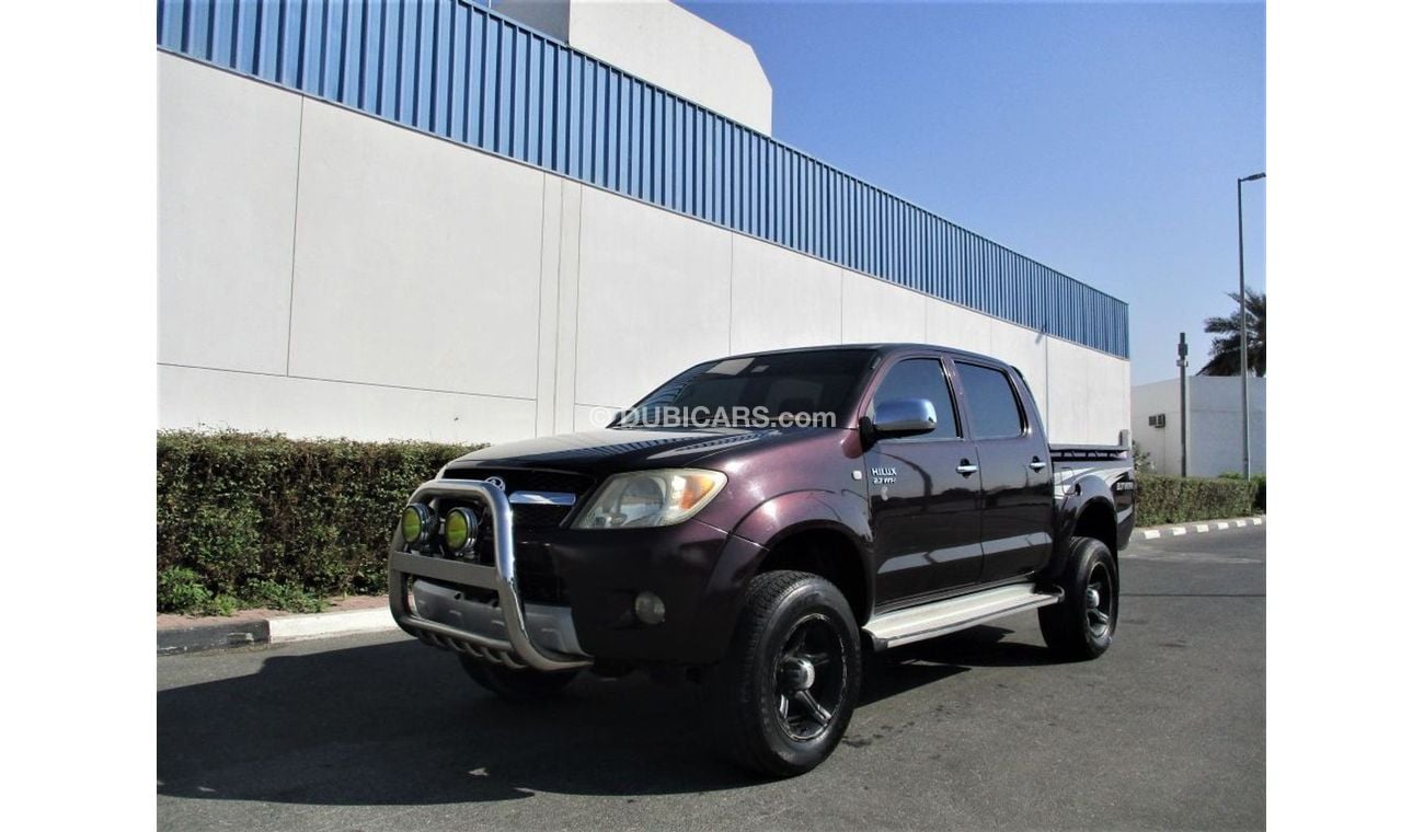 تويوتا هيلوكس تويوتا هايلكس 2007 فورويل استخدام شخصي صبغ وكاله بدون حوادث