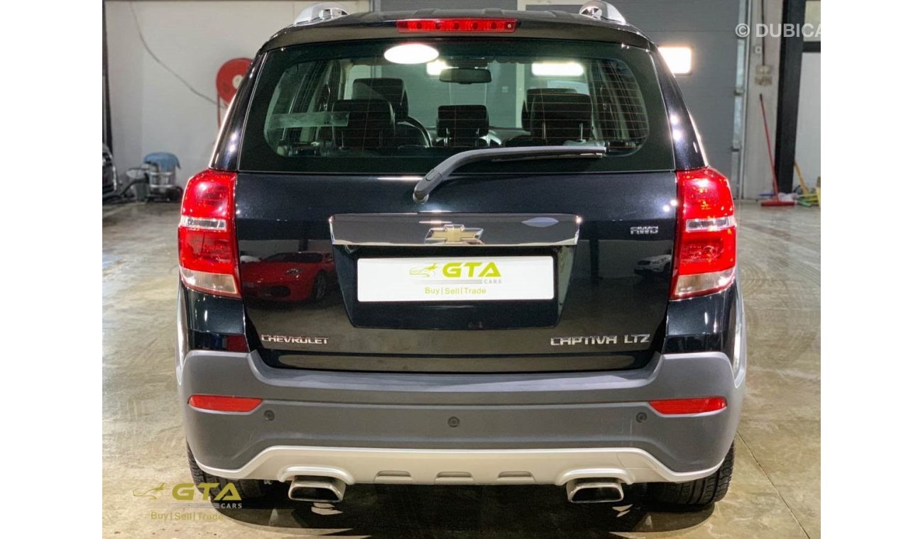 Chevrolet Captiva LTZ Warranty, Service History, GCC, Low Kms